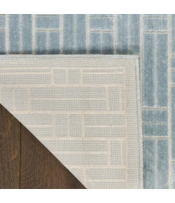 Nourison Home Washable Charm Blue WCH02 5ft. x 7ft. Rect. Rug