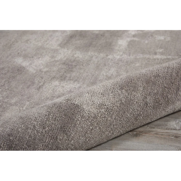 Nourison Silk Shadows Silver SHA02 6 ft. X 8 ft. Rect. Rug