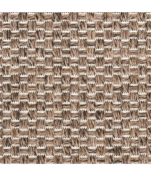 Nourison Tulum Brown TLM03 2 ft. X 6 ft. Rect. Rug