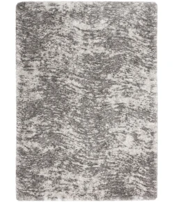 Nourison Home Dreamy Shag DRS04 Charcoal Grey 6 ft. 7 in. X 9 ft. 2 in. Area Rug