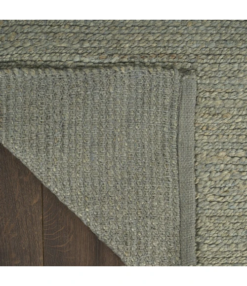 Nourison Home Natural Jute Green NJT01 9ft. x 12ft. Rect. Rug