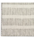 Nourison Positano Grey Ivory POS03 2ft.2in. x 8ft. Rect. Rug
