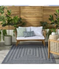 Nourison Home Tulum Blue TLM04 5ft.3in. x 7ft. Rect. Rug