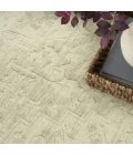 Nourison Ravello Ivory Grey RVL02 9ft.9in. x 13ft.9in. Rect. Rug