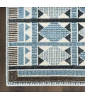 Nourison Nordic Blue NRC06 8 ft. X 10 ft. Rect. Rug