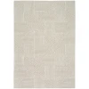 Nourison Home Natural Texture NTX02 Beige Ivory 3 ft. 11 in. X 5 ft. 11 in. Area Rug