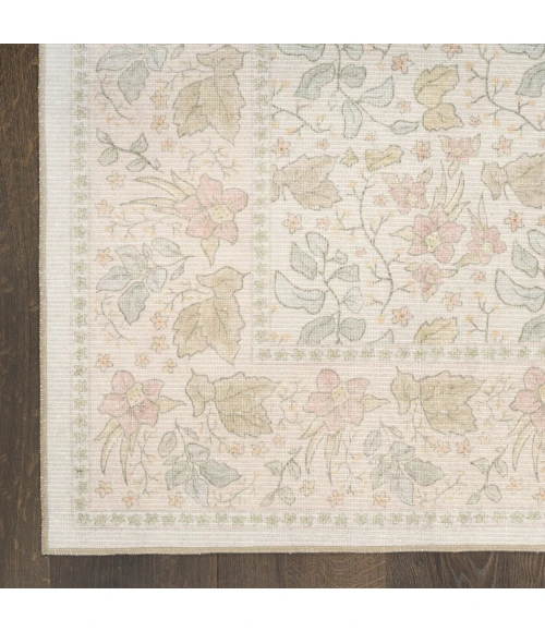 Nourison Home Botanical Washables Beige BOT03 4ft. x 6ft. Rect. Rug