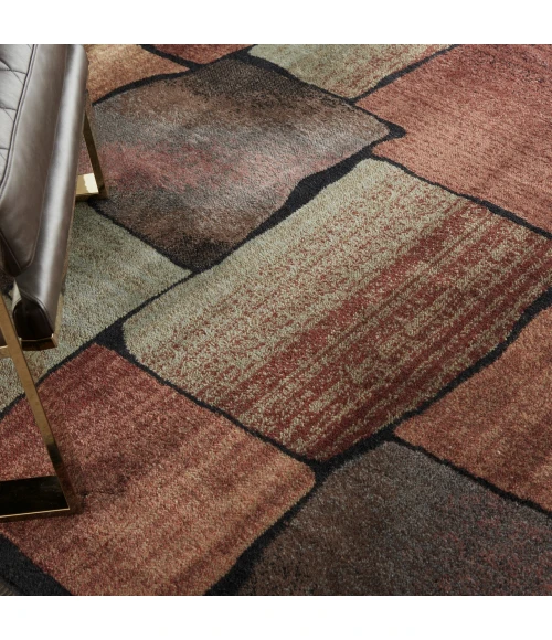 Nourison Home Expressions Blue XP05 3ft.6in. x 5ft.6in. Rect. Rug