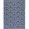 Nourison Home Horizon Indoor/Outdoor HOZ01 Navy 6 ft. X 9 ft. Area Rug