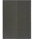 Nourison Horizon Indoor/Outdoor Black HOZ02 5 ft. X 7 ft. Rect. Rug