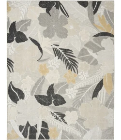 Nourison Home Suncoast Grey SNC01 7ft.10in. x 9ft.10in. Rect. Rug