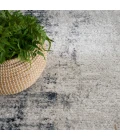 Nourison Dekor Grey Navy DEK07 4 ft. X 6 ft. Rect. Rug