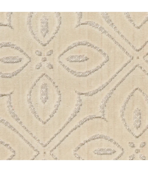 Nourison Washable Charm Ivory WCH03 4 ft. X 6 ft. Rect. Rug