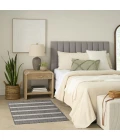Nourison Positano Charcoal Ivory POS03 3ft. x 5ft. Rect. Rug