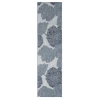 Nourison Home Garden Oasis GOA04 Blue 2 ft. X 8 ft. Area Rug