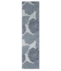 Nourison Garden Oasis Blue GOA04 2 ft. X 8 ft. Rect. Rug