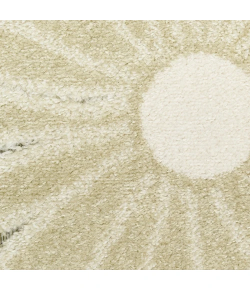 Nourison Aloha Ivory Sage ALH33 5 ft. 3 in. X 7 ft. 5 in. Rect. Rug