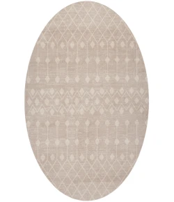 Nourison Home Grafix GRF37 Beige 8 ft. Round Area Rug