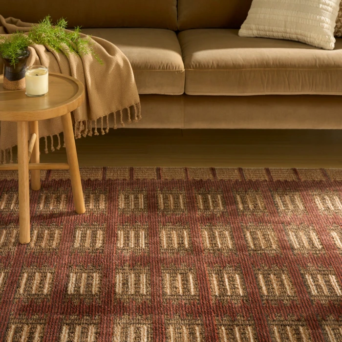 Nourison Nordic Rust NRC16 8 ft. X 10 ft. Rect. Rug