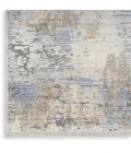 Nourison Home Abstract Hues Blue ABH01 7ft.10in. x 10ft. Rect. Rug