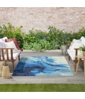 Nourison Home Color Splash Blue CSP09 5ft.3in. x 7ft.3in. Rect. Rug