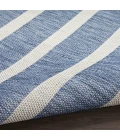 Nourison Positano Navy Ivory POS03 6ft. Round Rug