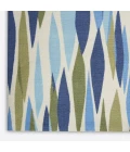 Waverly Sun N' Shade Blue SND01 6ft.6in. x Square Square Rug