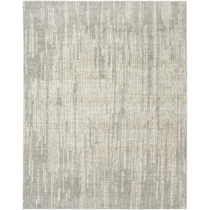 Nourison Soft Structure Grey SOF03 6ft. x 9ft. Rect. Rug
