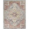 Nourison Home Soraya Blue SOR04 7ft.10in. x 9ft.10in. Rect. Rug