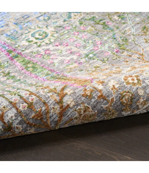 Nourison Home Vintage Harmony Blue VHH01 5ft.3in. x 7ft.6in. Rect. Rug