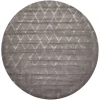 Nourison Home Twilight TWI15 Grey 8 ft. Round Area Rug