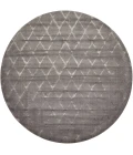 Nourison Twilight Round Area Rug TWI15 Grey 8' Round
