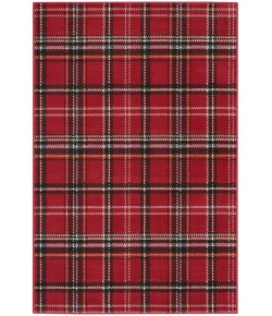 Nourison Home Grafix GRF03 Red 3 ft. 9 in. X 5 ft. 9 in. Area Rug