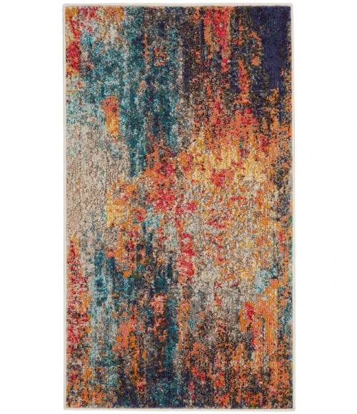 Nourison Celestial Area Rug CES15-Multicolor