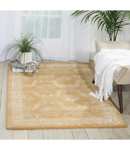 Nourison Home Symphony Gold SYM08 3ft.6in. x 5ft.6in. Rect. Rug