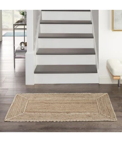Nourison Home Terrazzo Jute TRJ01 Natural Grey 2 ft. X 3 ft. Area Rug