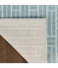 Nourison Washable Charm Blue Ivory WCH02 6 ft. X 9 ft. Rect. Rug