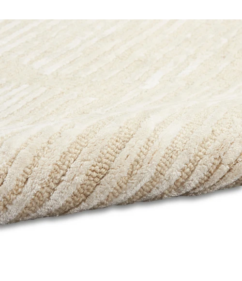 Calvin Klein Linear Area Rug LNR01 Ivory