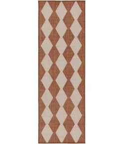 Nourison Home Positano POS04 Terracotta 2 ft. X 6 ft. Area Rug