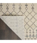 Nourison Palermo Beige Grey PMR03 2ft.2in. x 7ft.6in. Rect. Rug