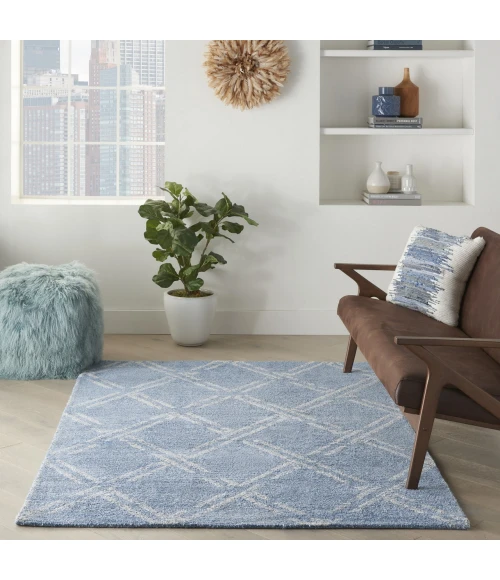 Nourison Home Venosa Blue VSN01 3ft.9in. x 5ft.9in. Rect. Rug