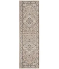 Nourison Quarry Beige Grey QUA05 8 ft. Rect. Rug