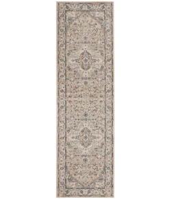 Nourison Home Quarry QUA05 Beige Grey 2 ft. 2 in. X 7 ft. 6 in. Area Rug