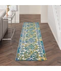 Nourison Aloha Area Rug ALH21-Ivory Blue