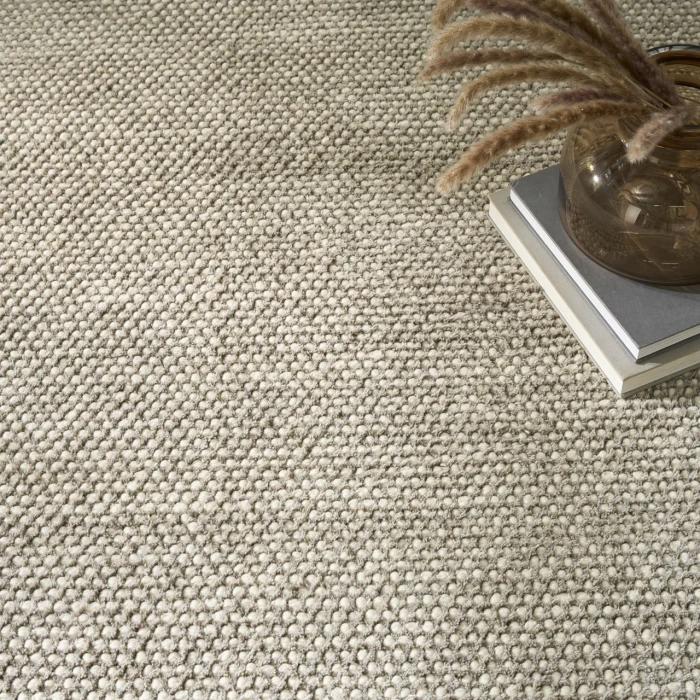 DKNY Pure Rows Grey ROW01 5ft.3in. x 7ft.3in. Rect. Rug
