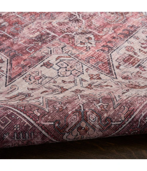 Nourison Nourison Washables Red NWB15 2 ft. 2 in. X 10 ft. Rect. Rug