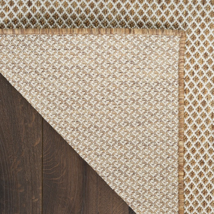 Nourison Courtyard Jute Ivory COU01 3 ft. X 5 ft. Rect. Rug