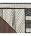 Nourison Positano Black Ivory POS03 12ft. x 15ft. Rect. Rug