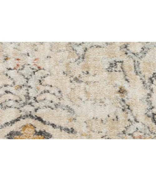 Nourison Oushak Home Cream OUS01 5 ft. 5 in. X 7 ft. 3 in. Rectangle Rug