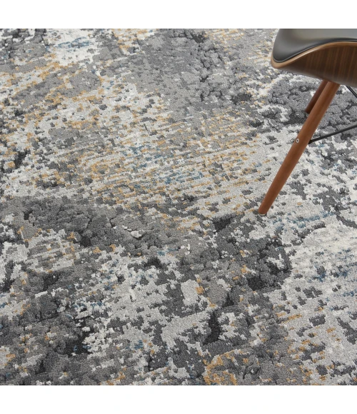 Nourison Home Tangra Grey TNR01 7ft.10in. x 9ft.10in. Rect. Rug